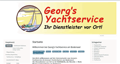 Desktop Screenshot of georgsyachtservice.de