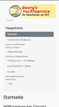 Mobile Screenshot of georgsyachtservice.de
